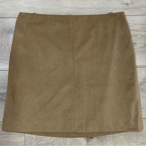 J.Crew Tan Mini Skirt